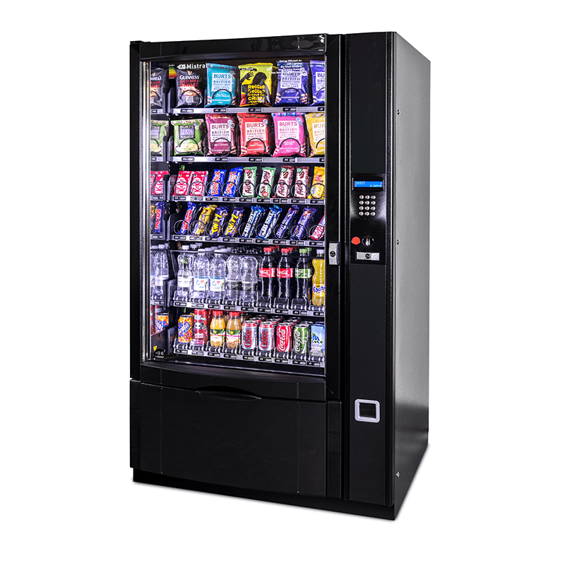 Coffetek Mistral H85 Vending Machine Left Side View