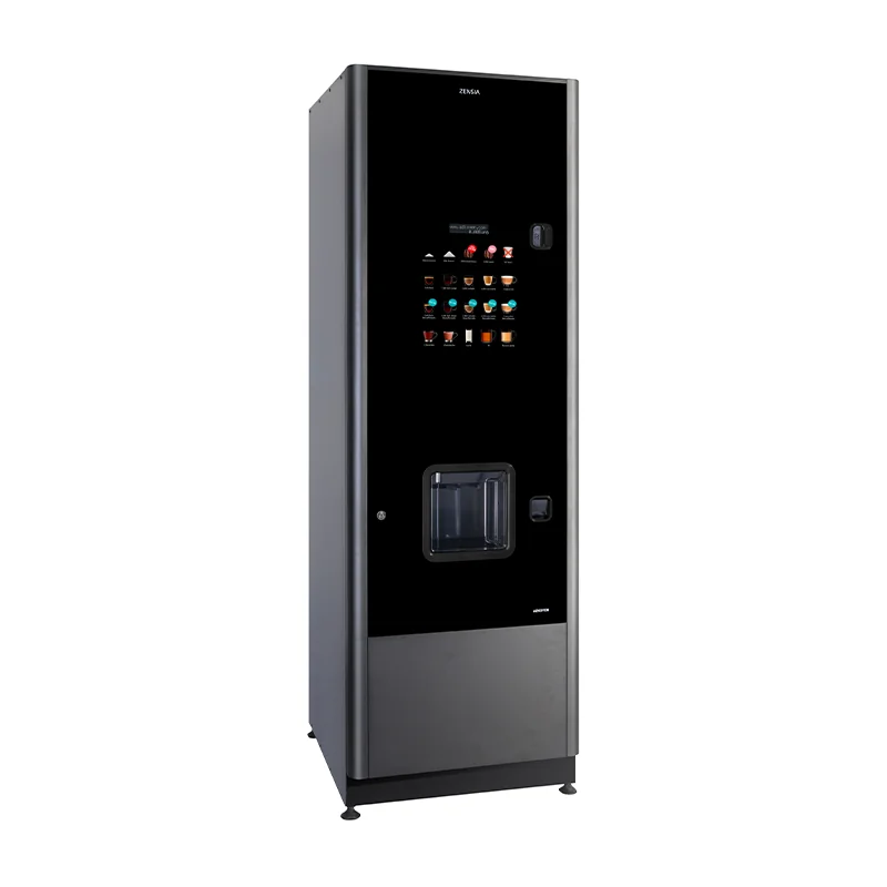 Coffetek Zensia Coffee Vending Machine Left Side