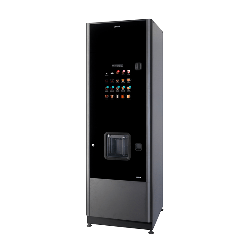 Coffetek Zensia Coffee Vending Machine Right Side