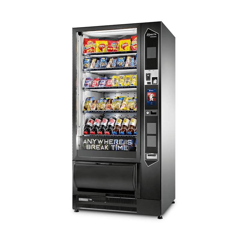 Necta Orchestra Touch Vending Machine Side View