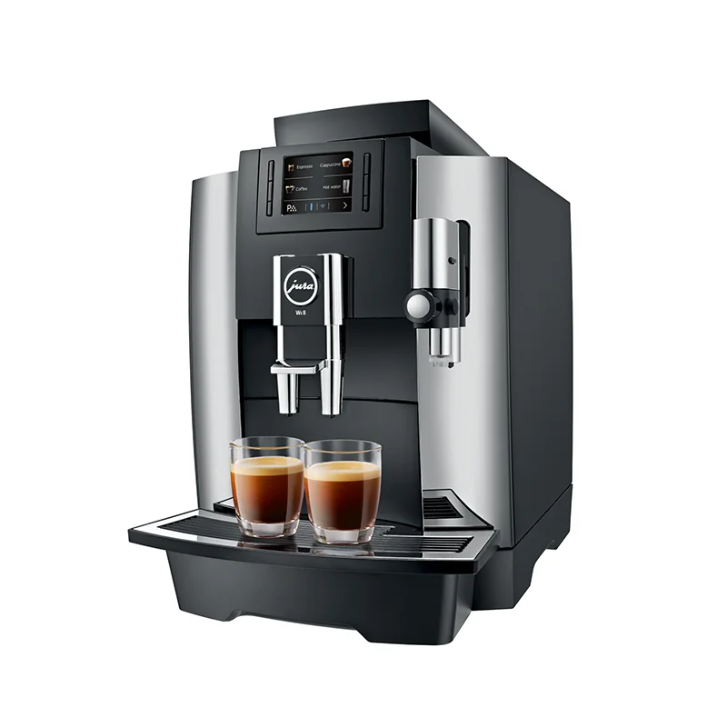 Jura We8 Bean to Cup Coffee Machine Left Hand Side