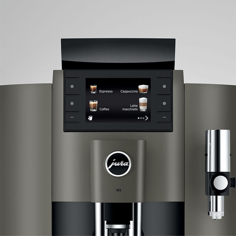 Jura W8 Bean to Cup Coffee Machine Touchscreen