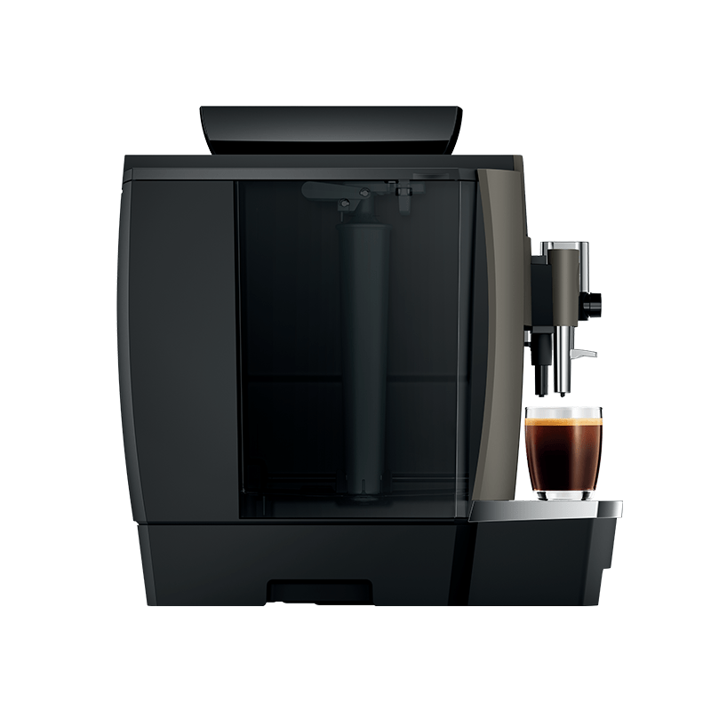 Jura W8 Bean to Cup Coffee Machine Side View