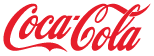 Coca-Cola logo in red